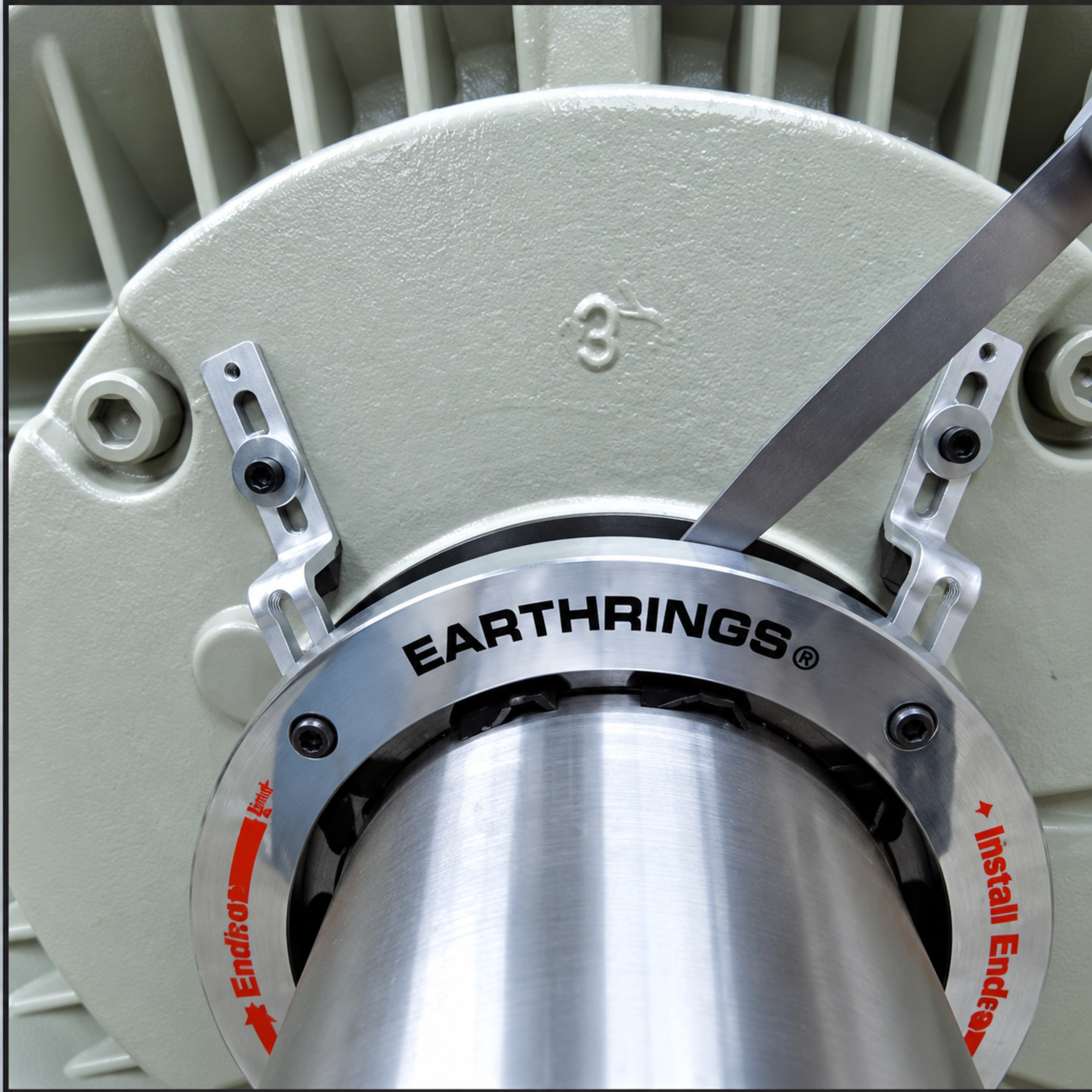 Checking Earthring clearance and alignment